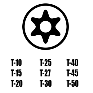 CHAVE TORX C/ 9 PEÇAS (MÉDIA) - GADAN