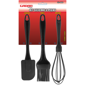 KIT SILICONE 3 PEÇAS - 4660 - GADAN